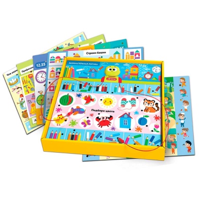 Обучающая электровикторина Занимательная логика Азбукварик 3180